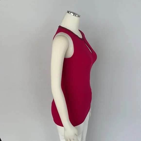 WHBM Sleeveless Top Red Size X Small - Picture 5 of 16